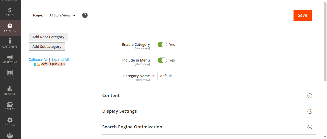 add category form admin in magento 2